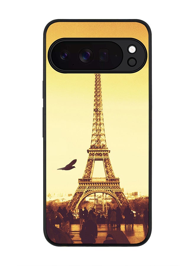 For Google Pixel 10 Pro XL Case,Slim fit Camera Protection, Shockproof Thin Phone cover  - Paris - Eiffel Tower
